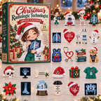 Christmas Radiologic Technologist 24 Days Festive Countdown Advent Calendar 2026