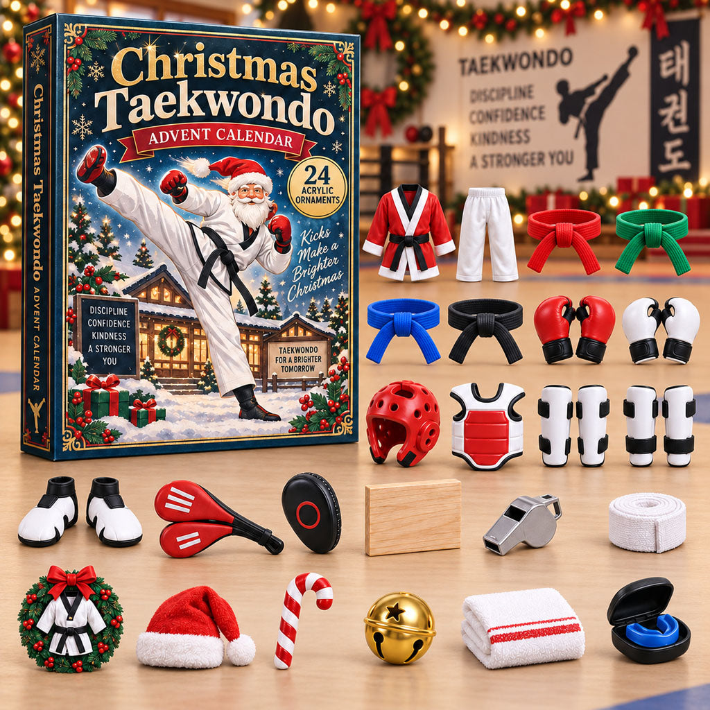 Christmas Taekwondo 24 Days Festive Countdown Advent Calendar 2026