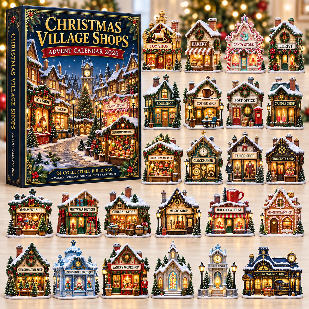 Christmas Village Shops Limited Edition Advent Calendar 2026