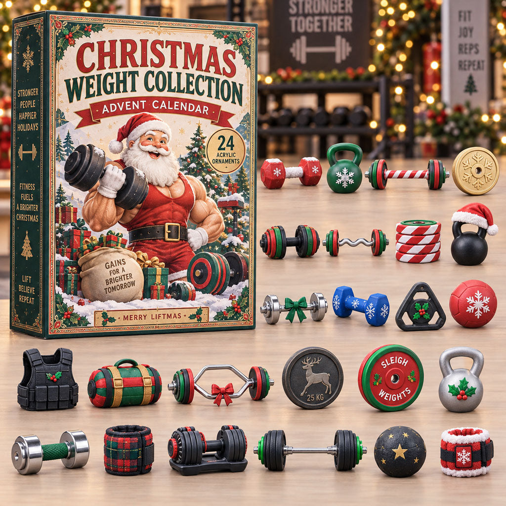 Christmas Weight Collection 24 Days Festive Countdown Advent Calendar 2026