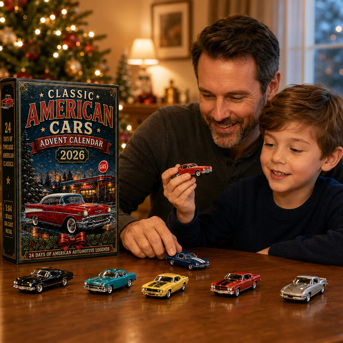 Classic American Car Limited Edition Advent Calendar 2026