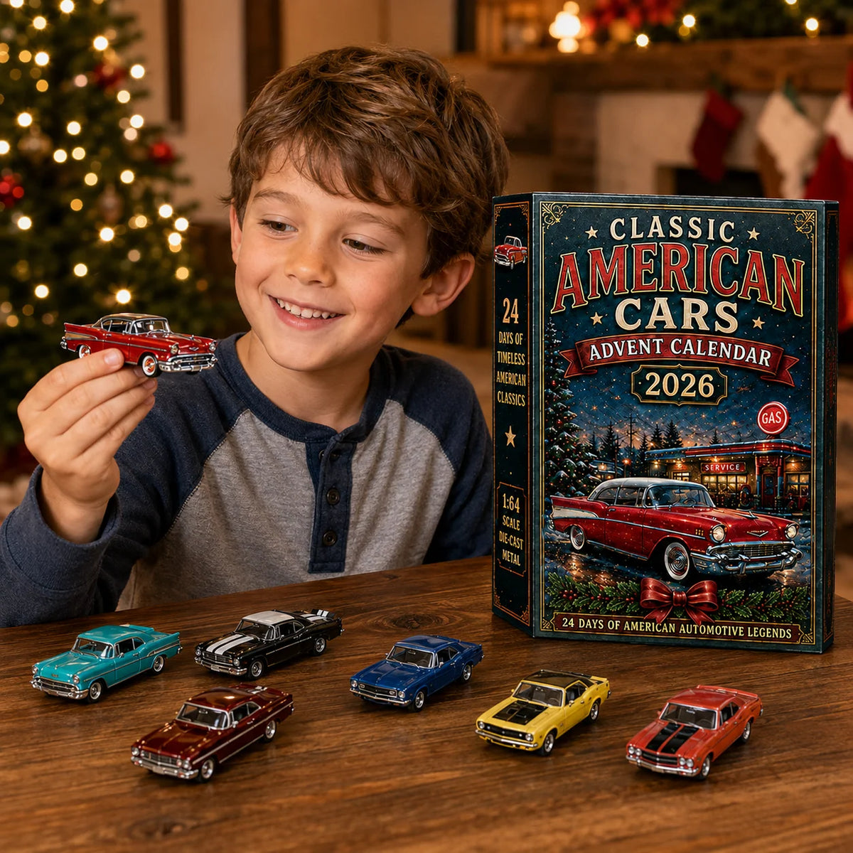 Classic American Car Limited Edition Advent Calendar 2026