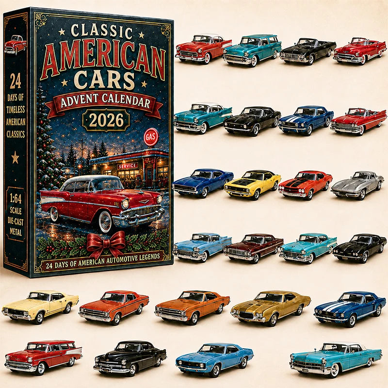 Classic American Car Limited Edition Advent Calendar 2026