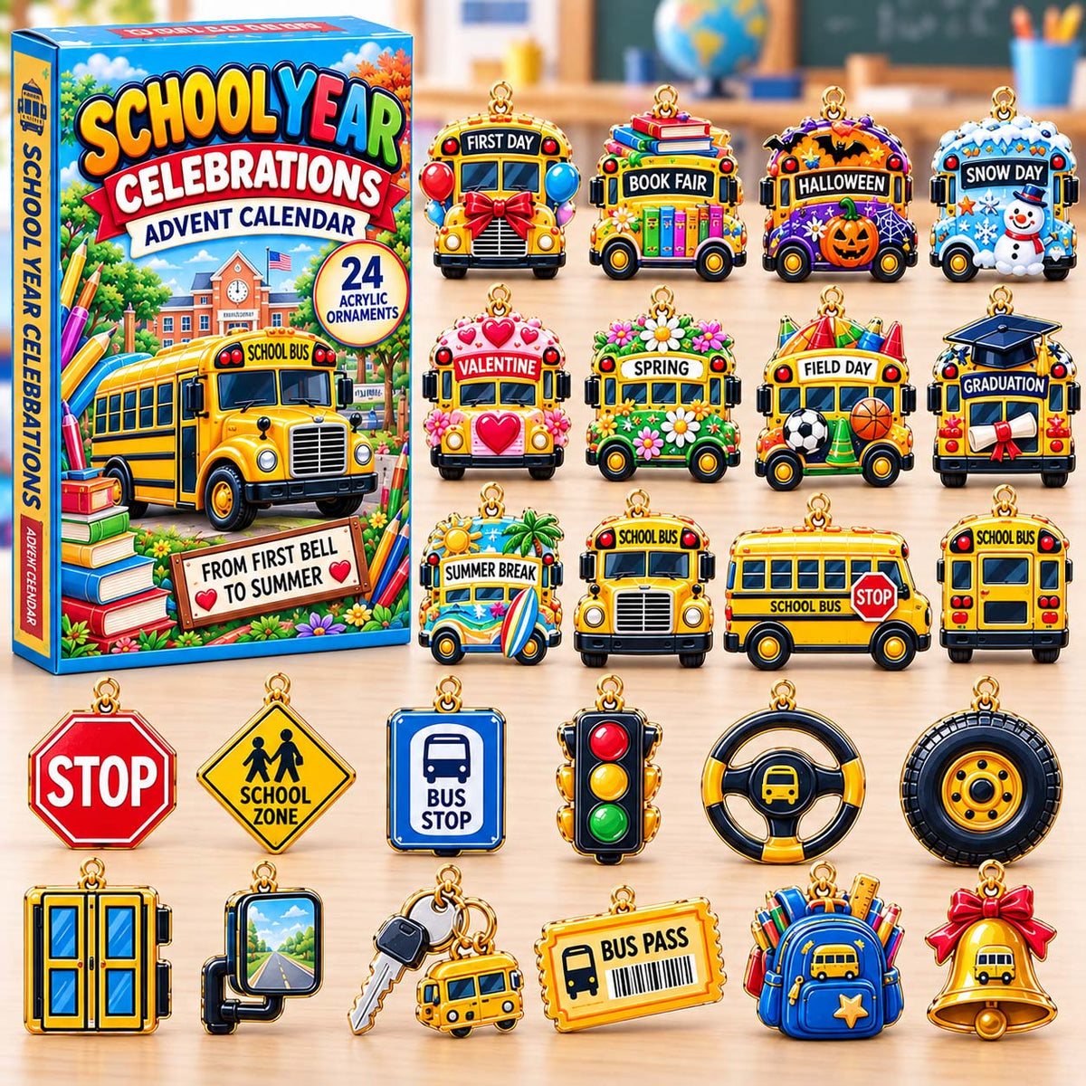 Classroom School Year Celebrations Advent Calendar 2026