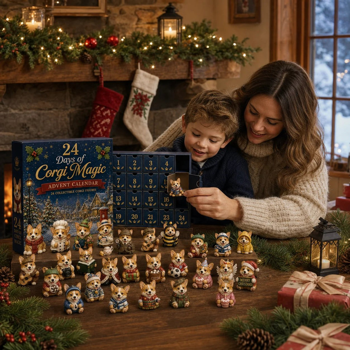 Corgi Magic 24 Days Festive Countdown Advent Calendar 2026