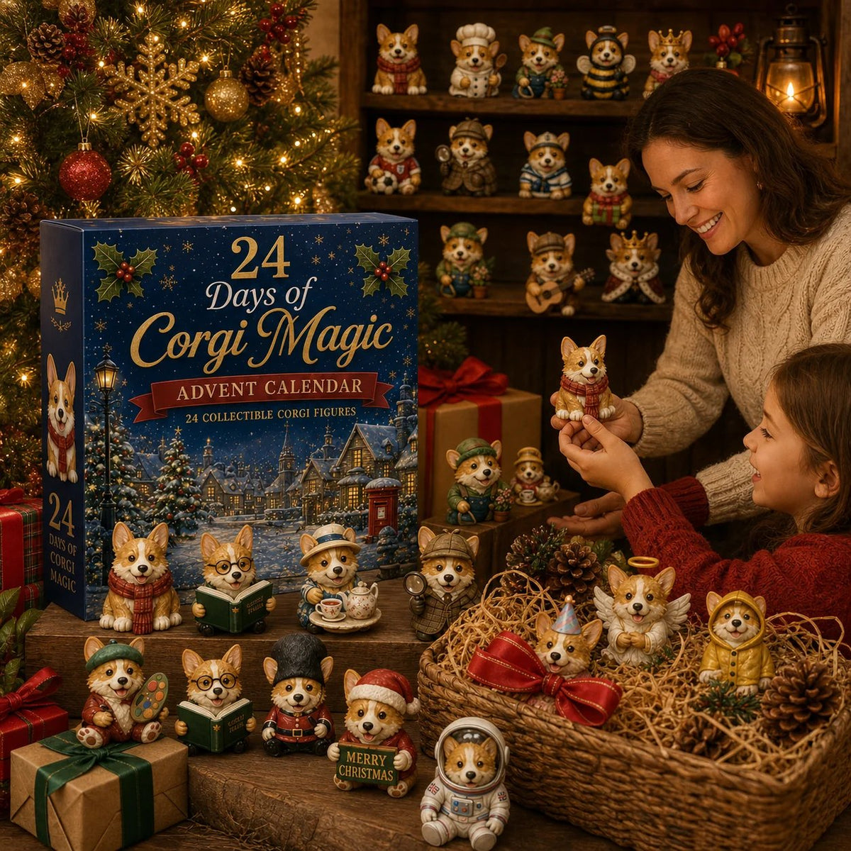 Corgi Magic 24 Days Festive Countdown Advent Calendar 2026