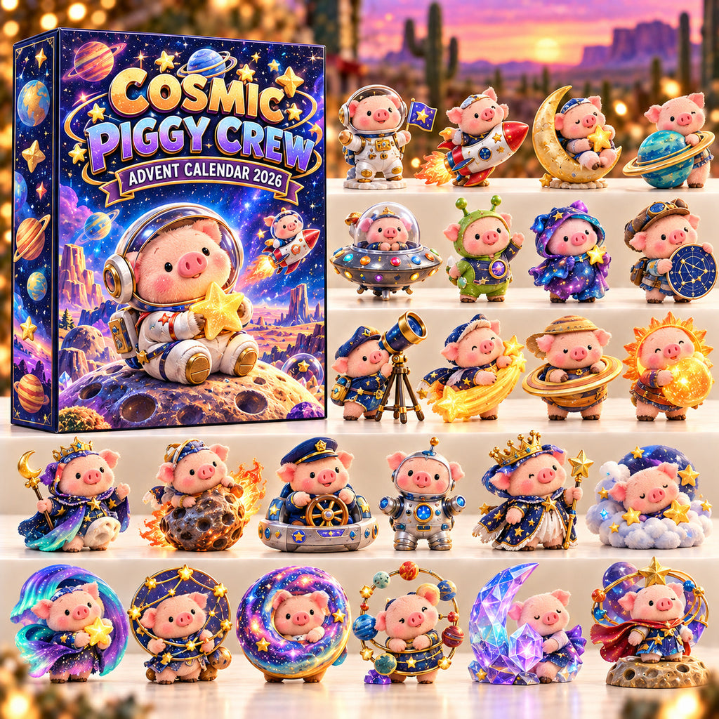 Cosmic Piggy Crew Advent Calendar 2026