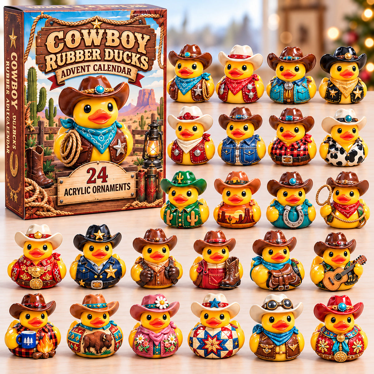 Cowboy Rubber Ducks Limited Edition Advent Calendar 2026