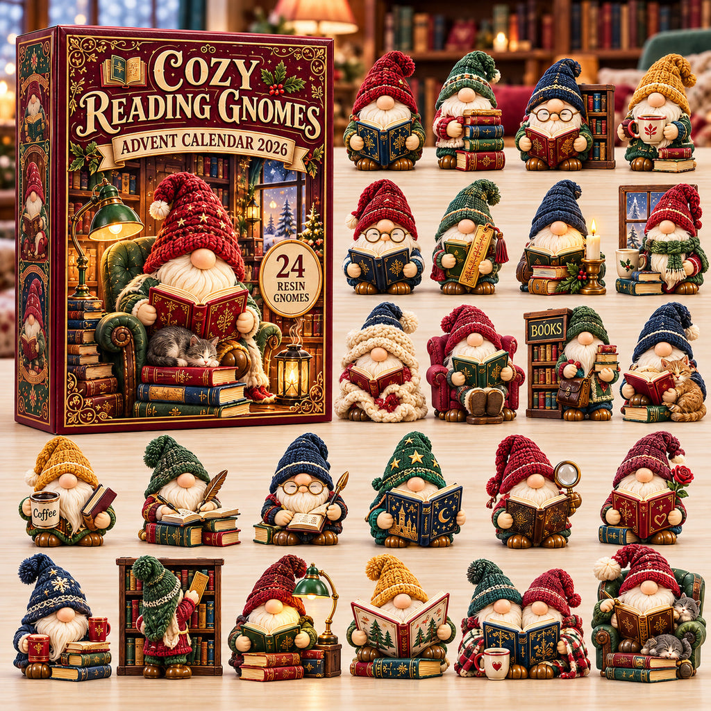 Cozy Reading Gnomes Advent Calendar 2026