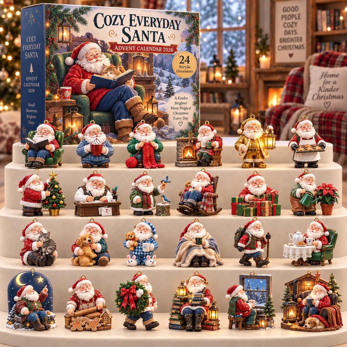 Cozy Santa Limited Edition Advent Calendar 2026