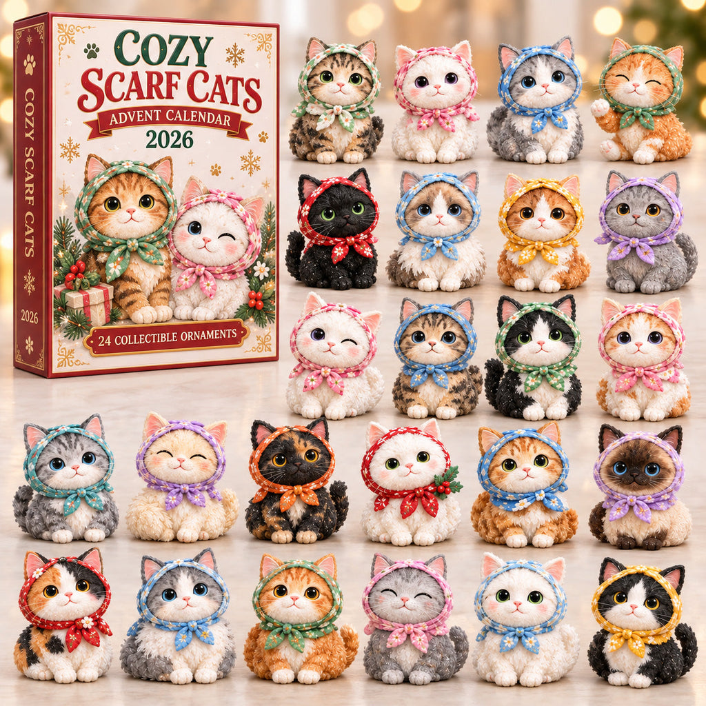 Cozy Scarf Cats Limited Edition Advent Calendar 2026