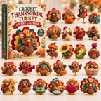 Crochet Thanksgiving Turkey Limited Edition Advent Calendar 2026