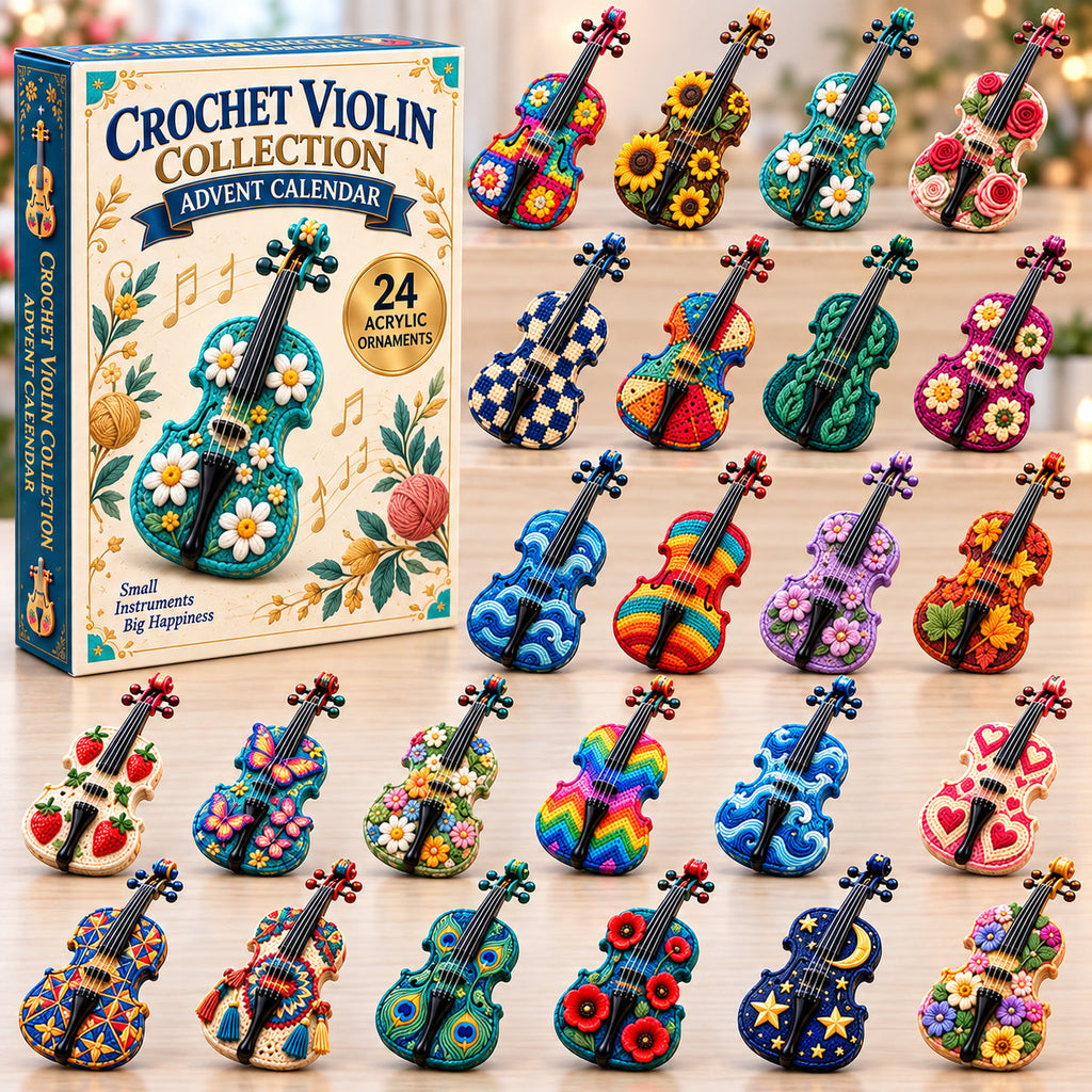 Crochet Violin Collection Limited Edition Advent Calendar 2026