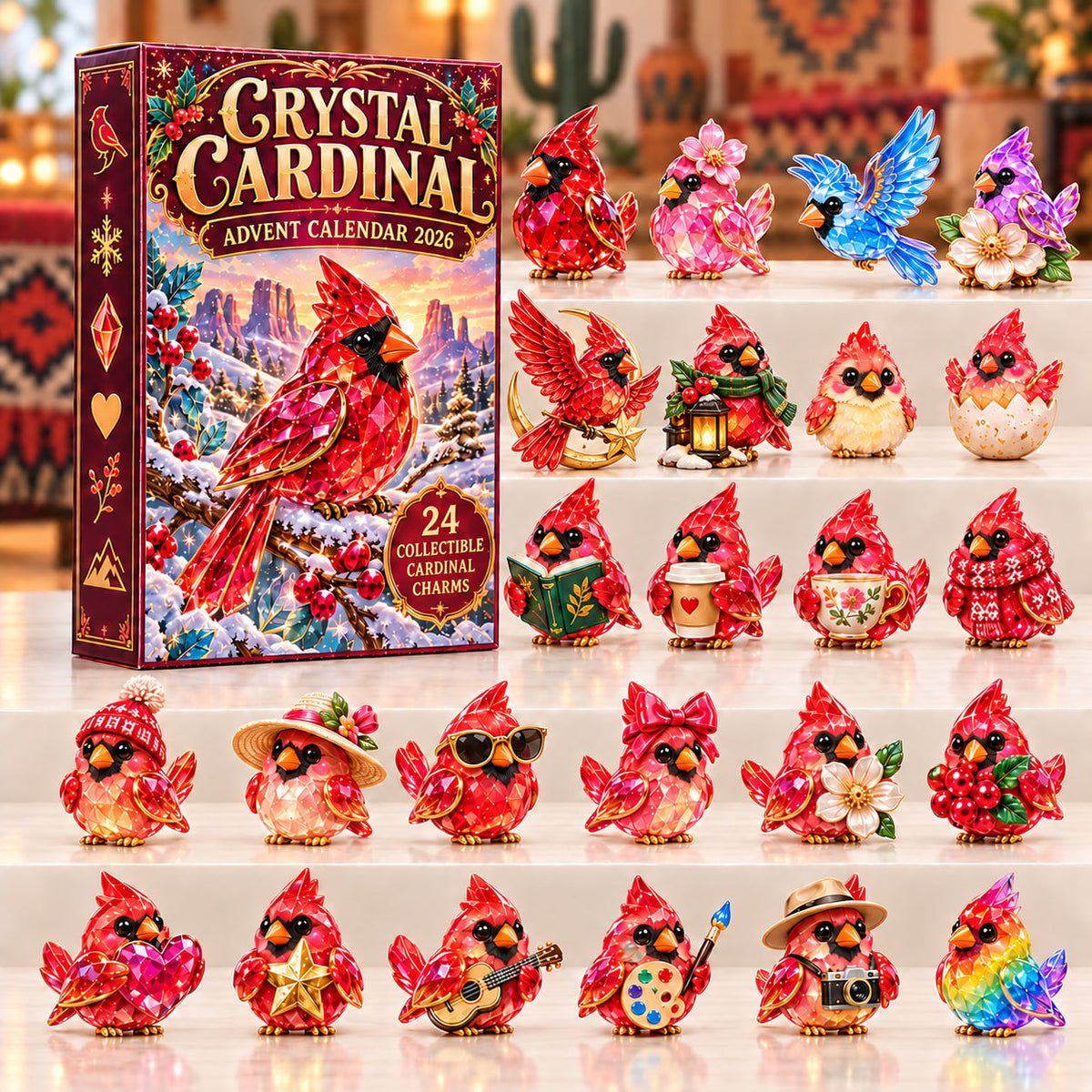 Crystal Cardinal Limited Edition Advent Calendar 2026