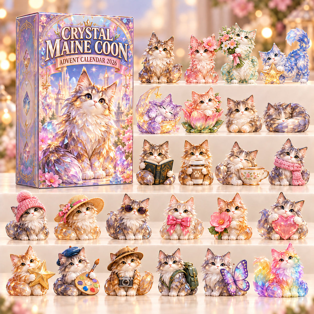 Crystal Maine Coon Limited Edition Advent Calendar 2026