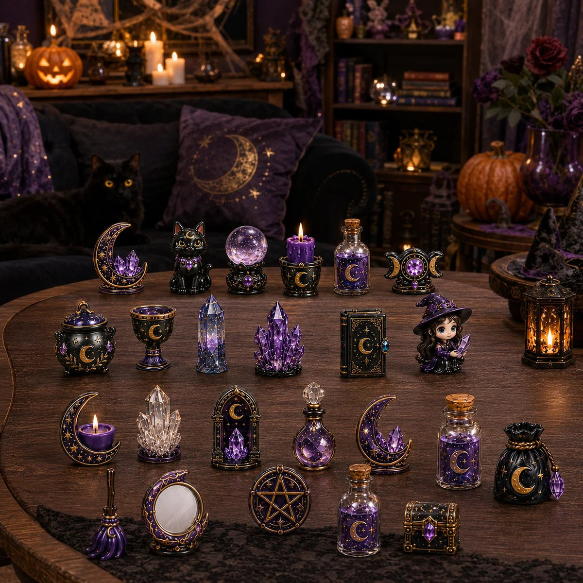 Crystal Witch 24 Days of Mystical Miniatures Advent Calendar 2026