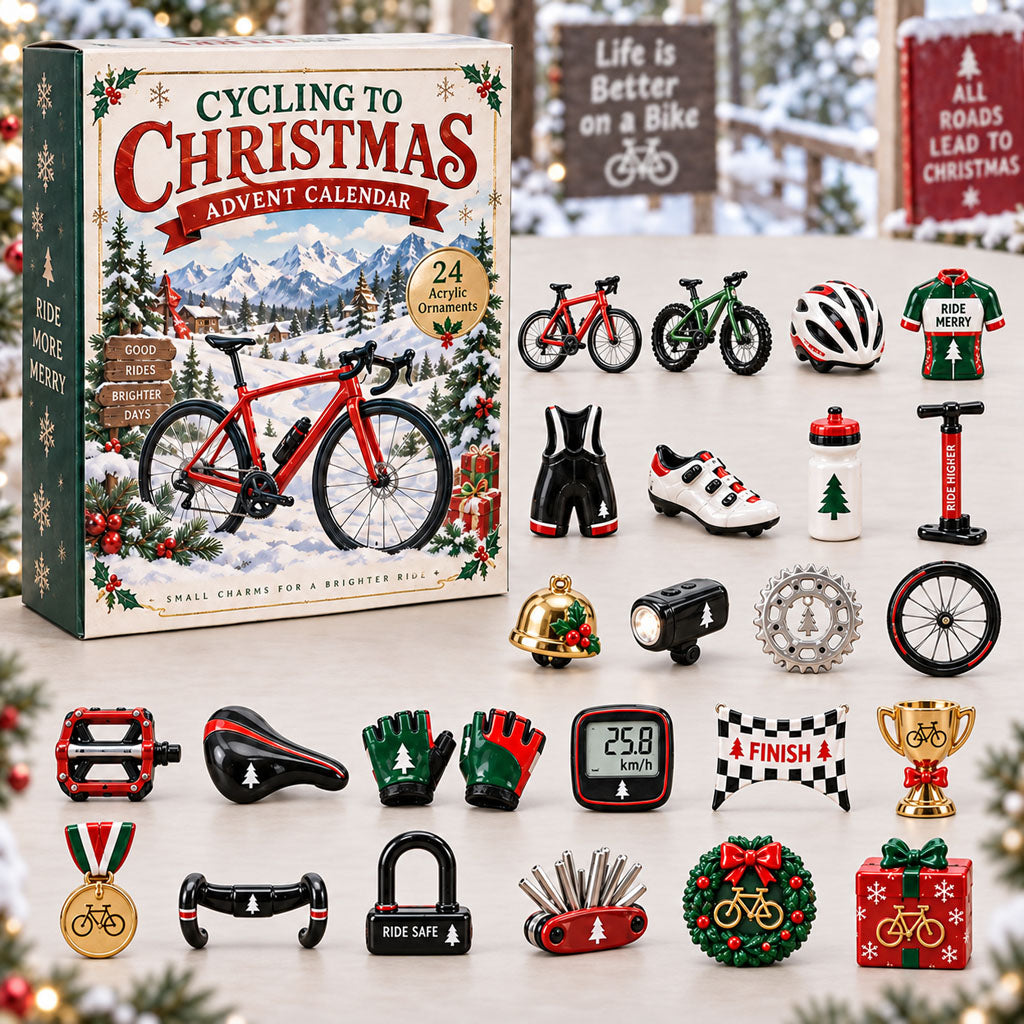 Cycling To Christmas 24 Days Festive Countdown Advent Calendar 2026