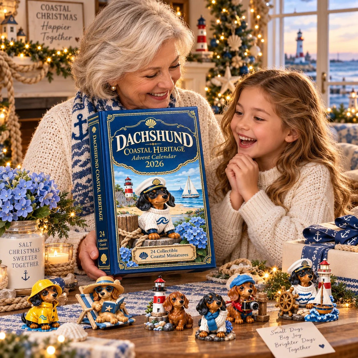 Dachshund Coastal Heritage 24 Days by the Sea Advent Calendar 2026