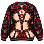 Dark Gothic Christmas Illusion Sweater