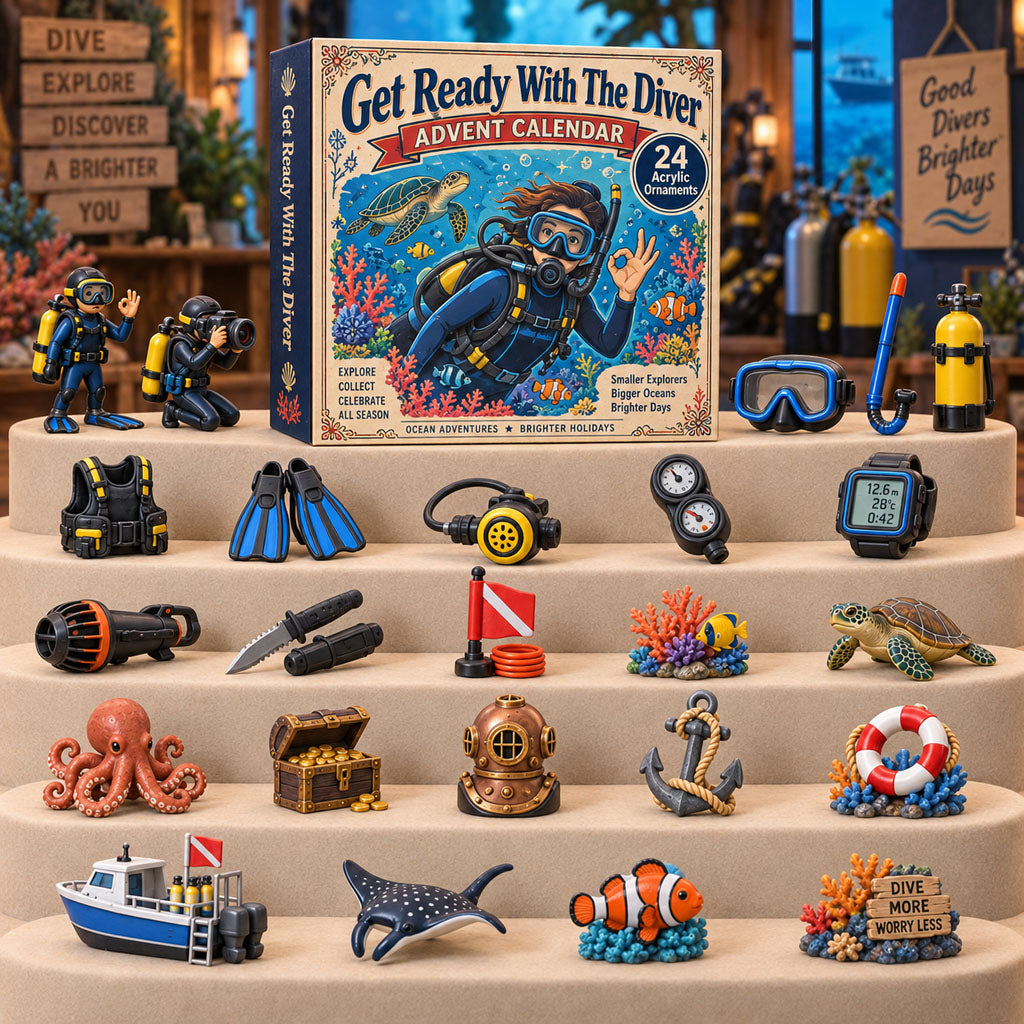 Deep Sea Diver 24 Days Festive Countdown Advent Calendar 2026