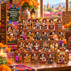 Día de Muertos Marigold Makers Market Advent Calendar 2026