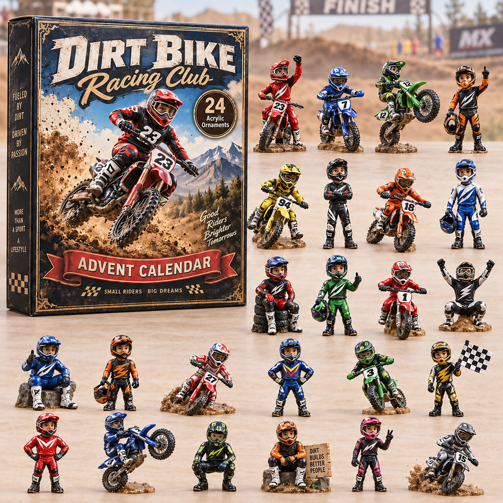 Dirt Bike Racing Club 24 Days Festive Countdown Advent Calendar 2026