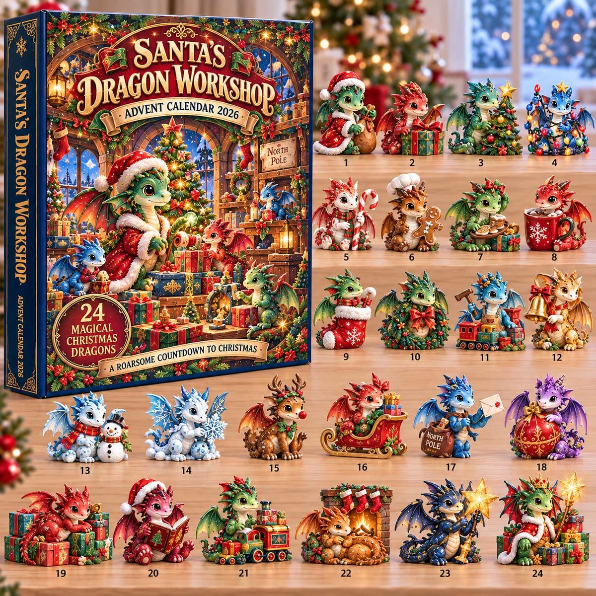Dragon Workshop Of Santa Advent Calendar 2026