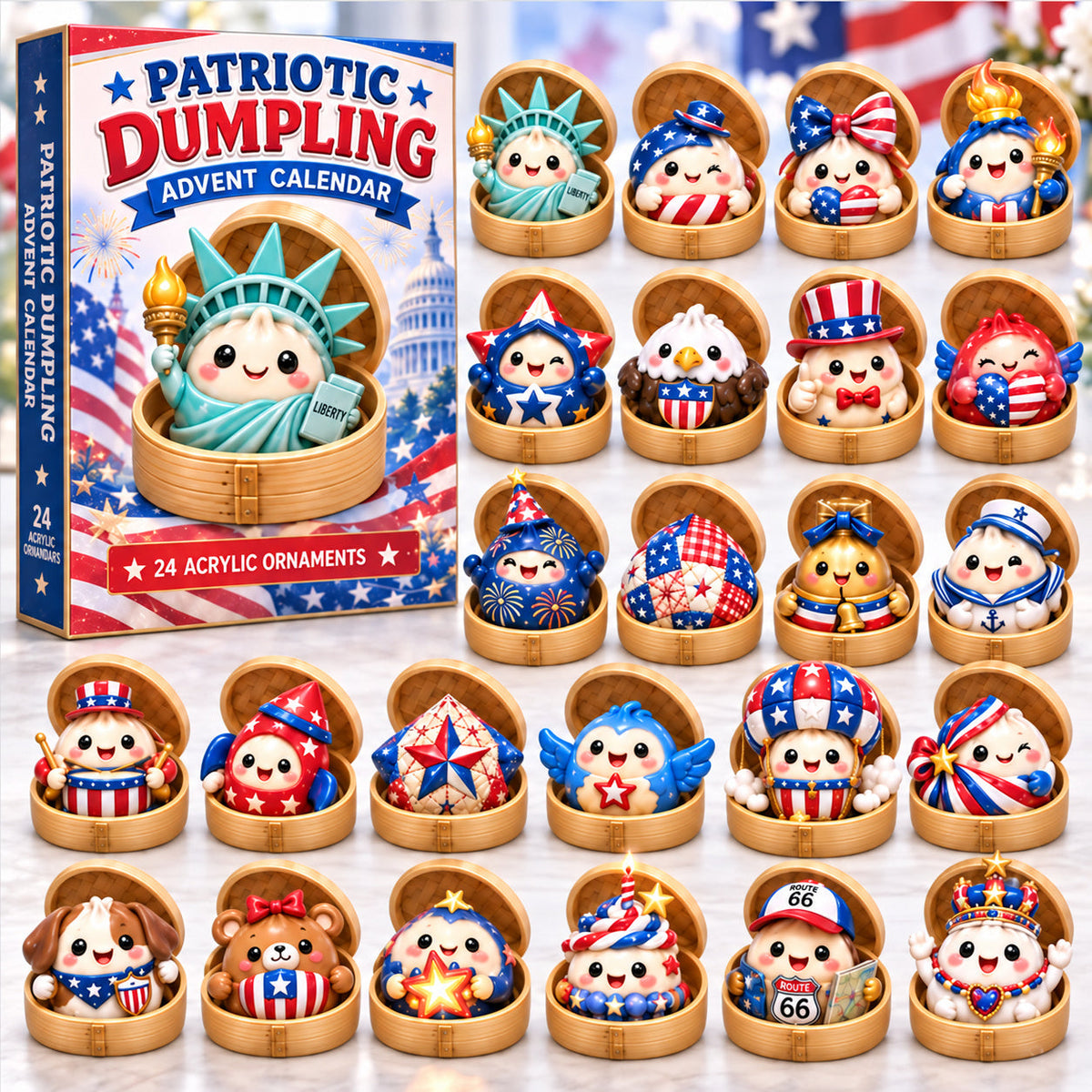 Dumpling Patriotic Limited Edition Advent Calendar 2026
