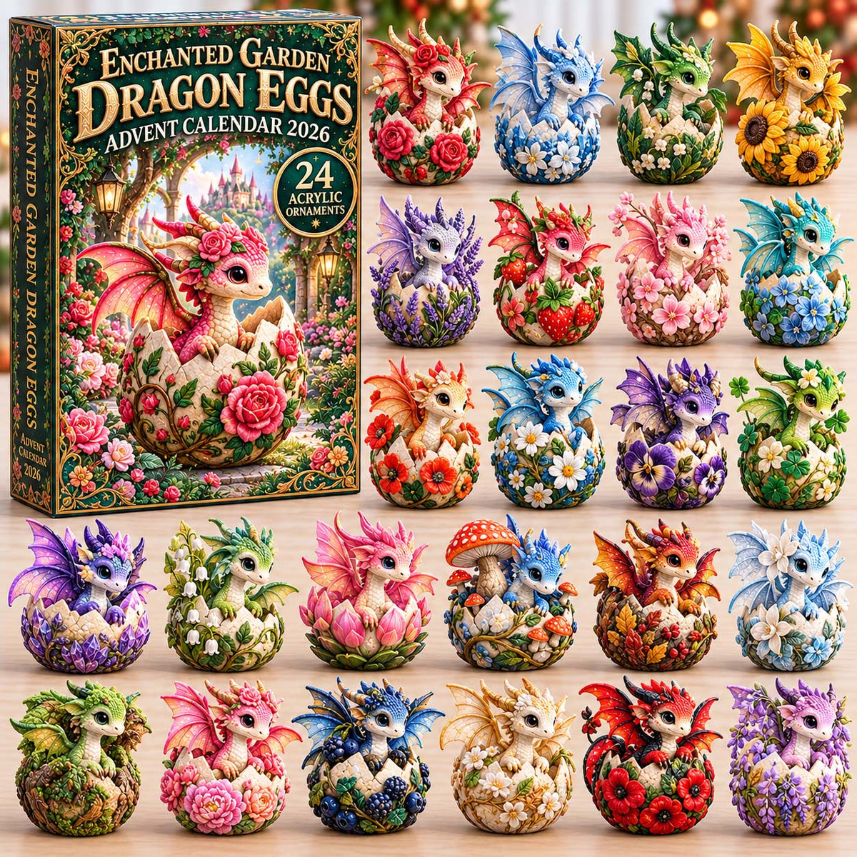 Enchanted Garden Dragons Eggs Special Advent Calendar 2026
