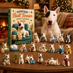 Everyday Bull Terrier 24 Days Festive Countdown Advent Calendar 2026