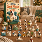 Everyday Bull Terrier 24 Days Festive Countdown Advent Calendar 2026
