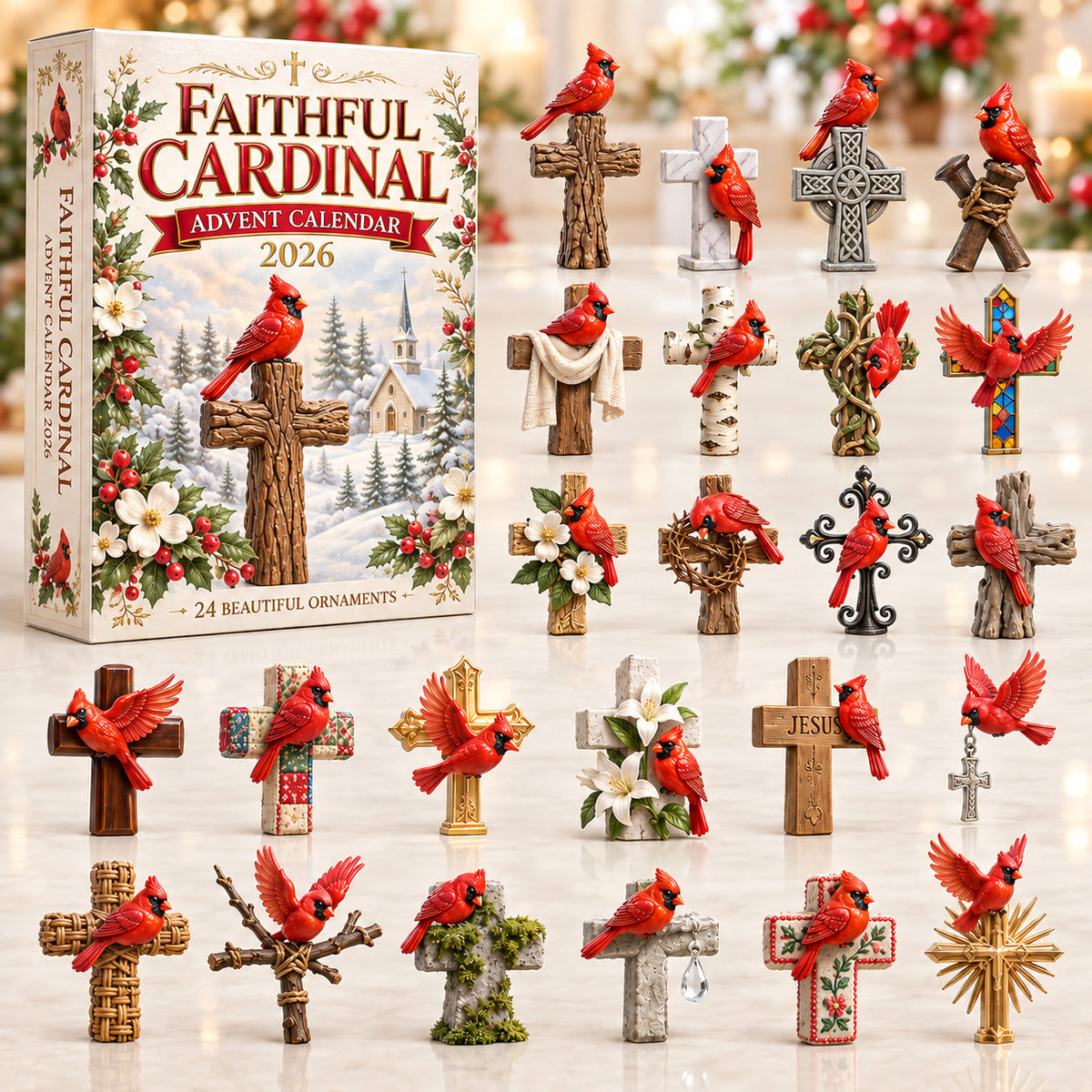Faithful Cardinal Advent Calendar 2026