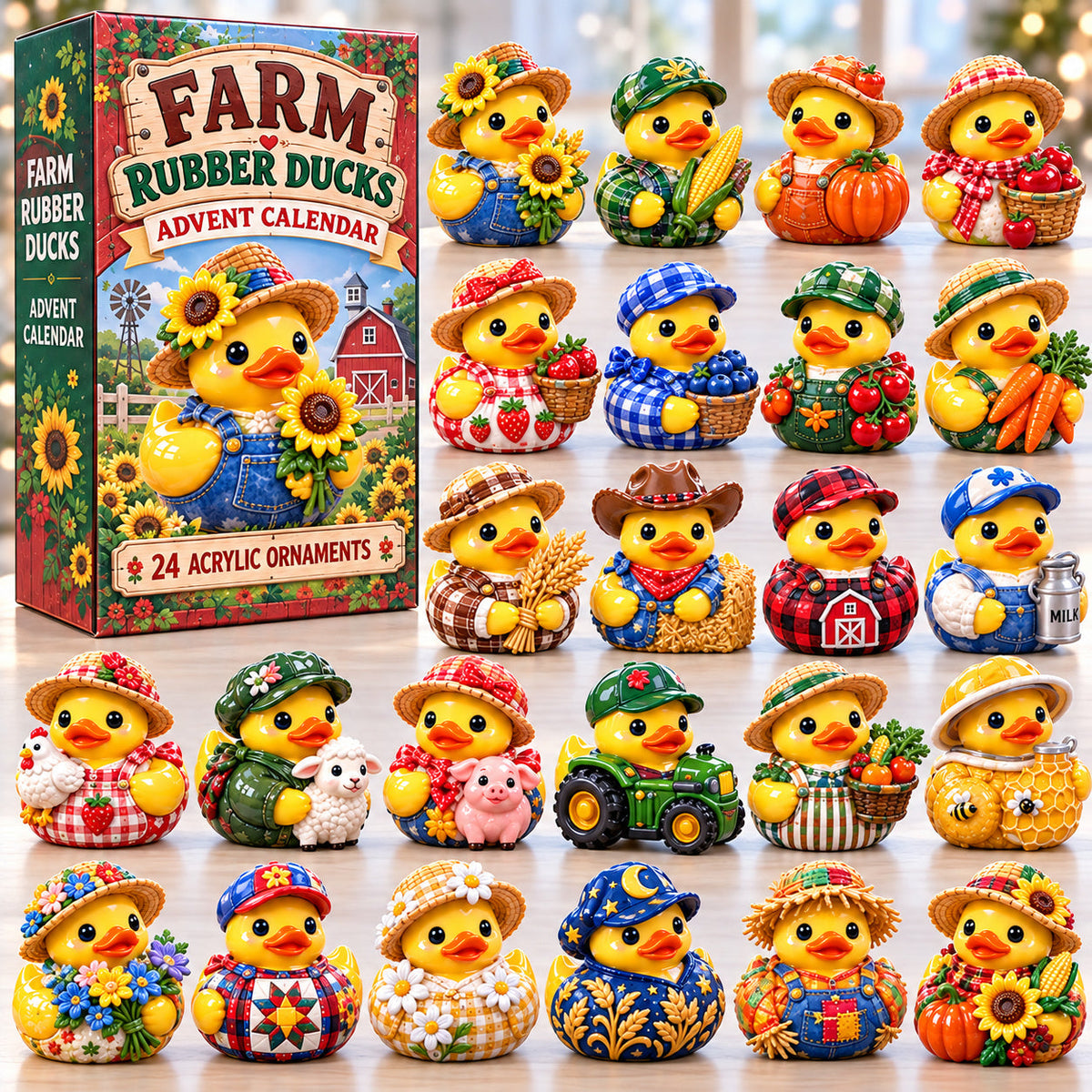 Farm Rubber Ducks Limited Edition Advent Calendar 2026