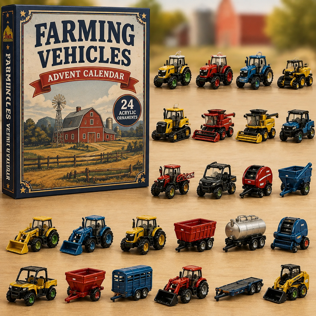 Farming Vehicles World 24 Days Festive Countdown Advent Calendar 2026