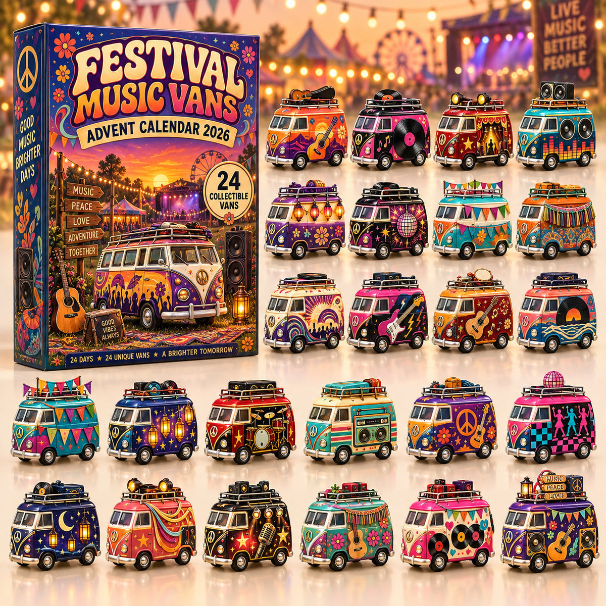 Festival Music Vans Limited Edition Advent Calendar 2026