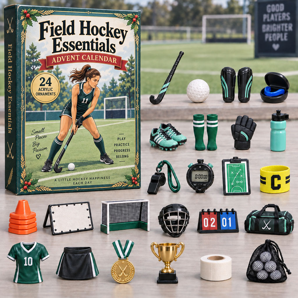 Field Hockey Essentials 24 Days Festive Countdown Advent Calendar 2026