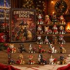 Firefighting Dogs 24 Days Festive Countdown Advent Calendar 2026