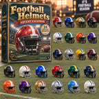 Football Helmets 24 Days Festive Countdown Advent Calendar 2026