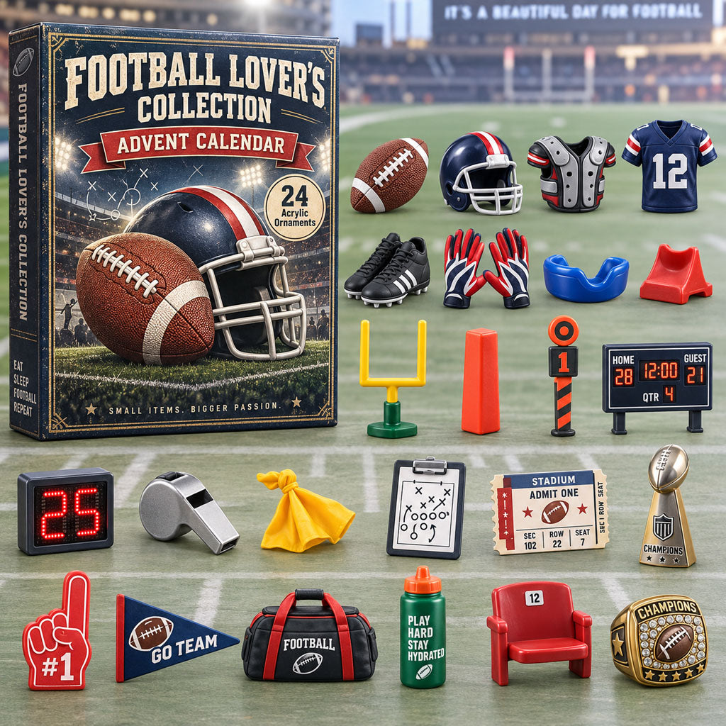 Football Lover's Collection 24 Days Festive Countdown Advent Calendar 2026