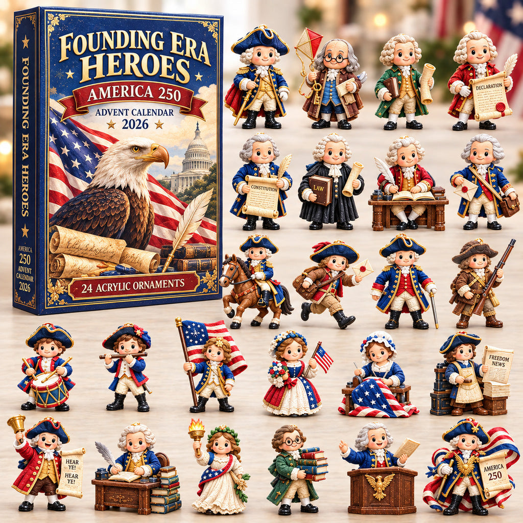 Founding Era Heroes America 250 Advent Calendar 2026