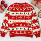 Funny Christmas I'm The Youngest Child I Make The Rules Personalized Sweater