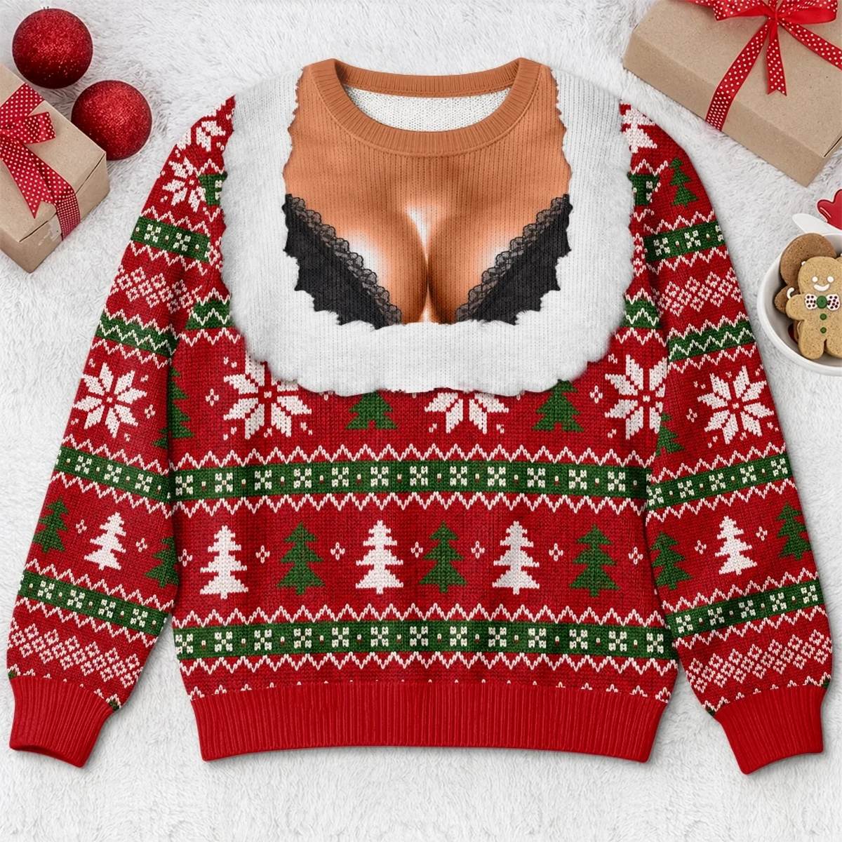 Funny Christmas Light Up the Holiday Party Ugly Sweater