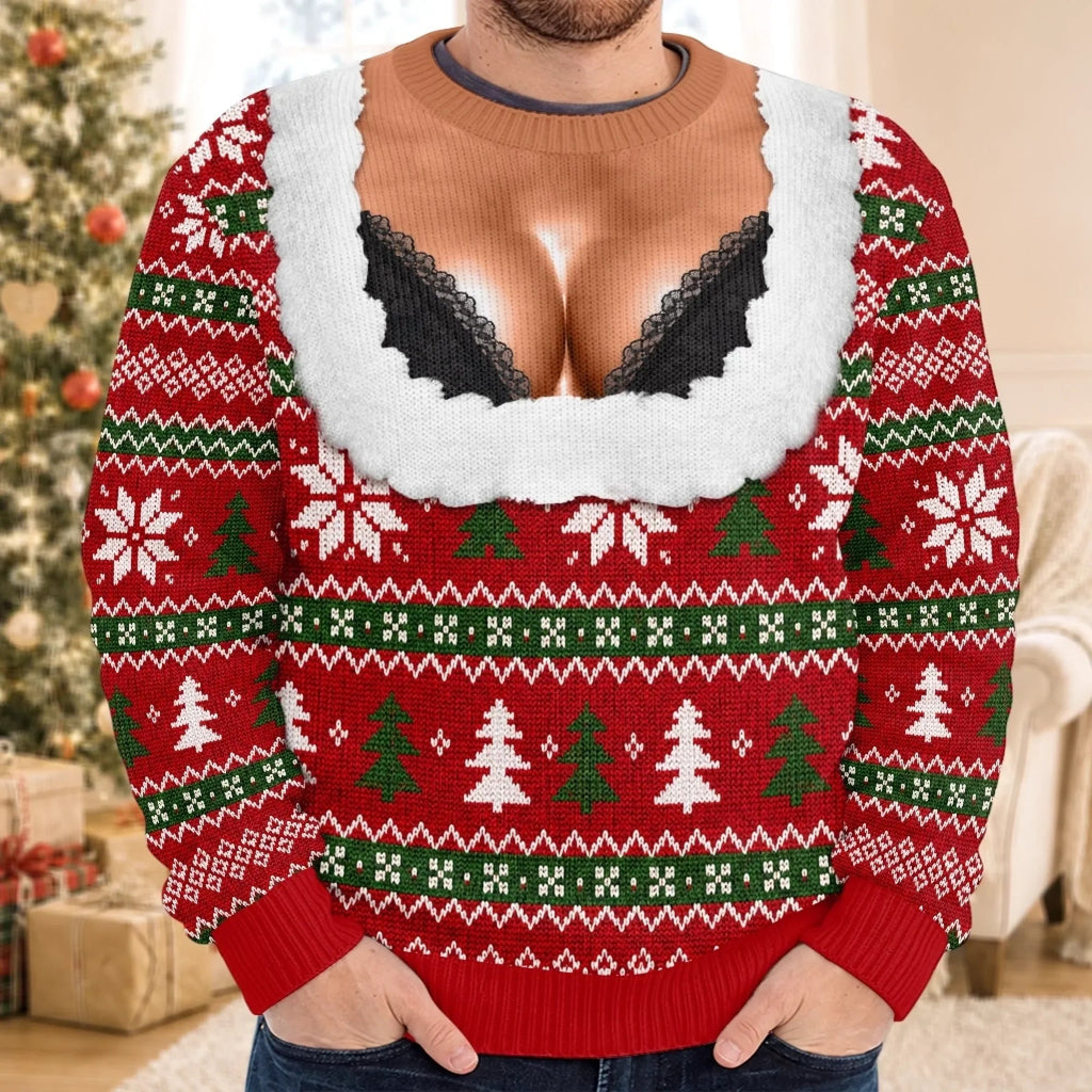 Funny Christmas Light Up the Holiday Party Ugly Sweater