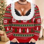 Funny Christmas Light Up the Holiday Party Ugly Sweater
