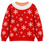 Funny Christmas Santa Snowflake Sweater