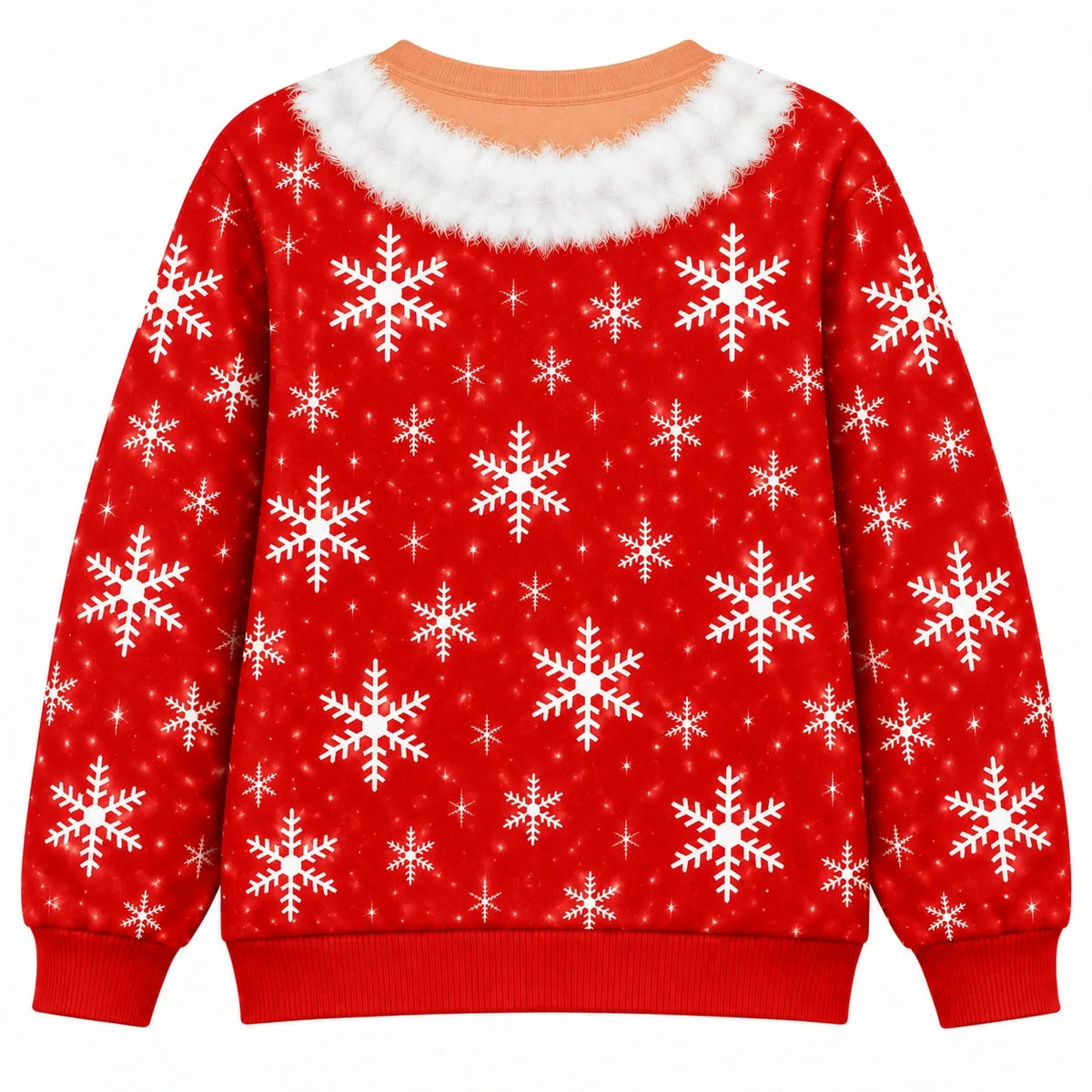 Funny Christmas Santa Snowflake Sweater