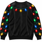 Funny Christmas Tuxedo Belly Festive Holiday Party Pullover Sweater