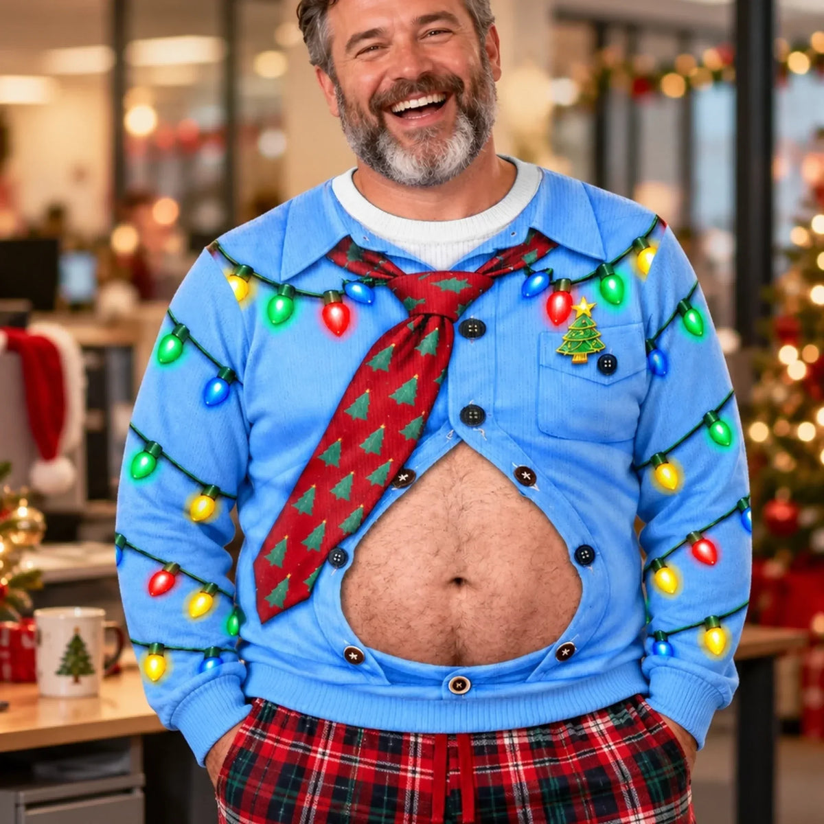 Funny Holiday Gift Ugly Christmas Sweater
