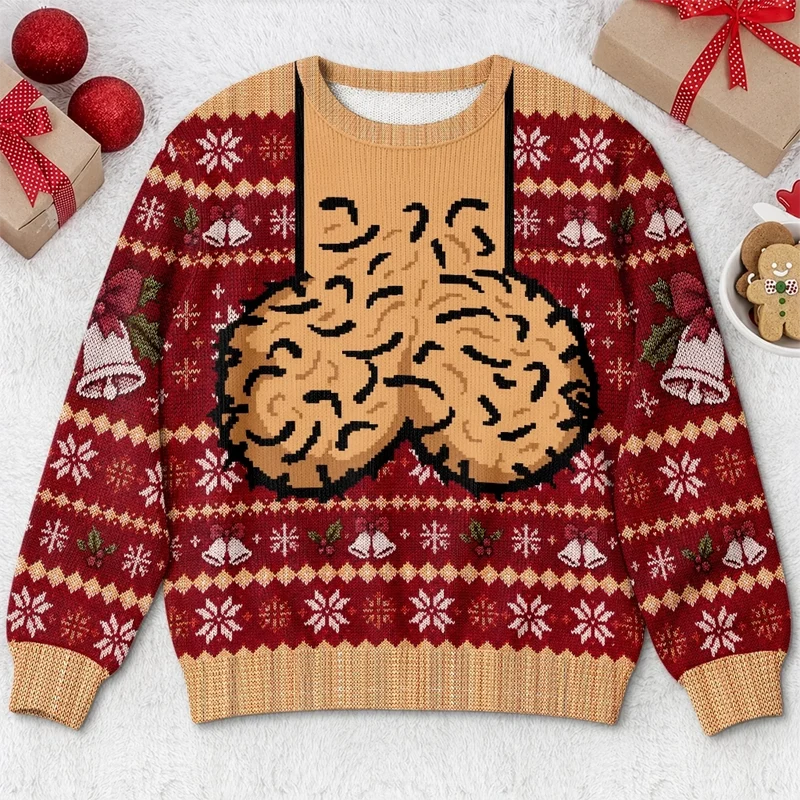 Funny Jingle Balls All the Way Ugly Christmas Sweater