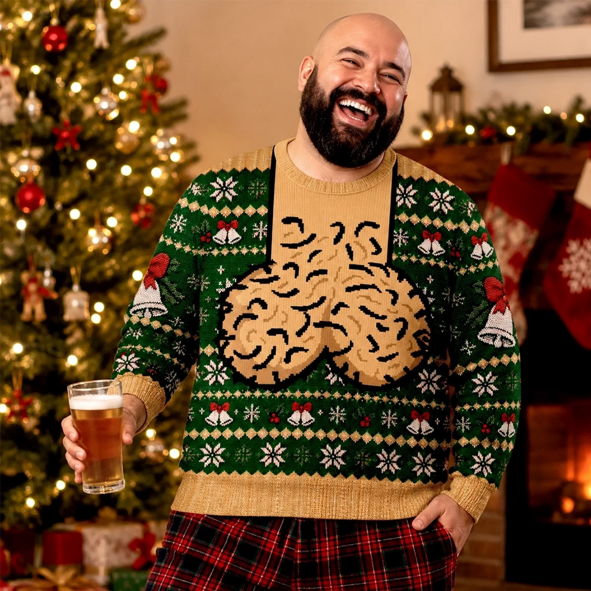 Funny Jingle Balls All the Way Ugly Christmas Sweater